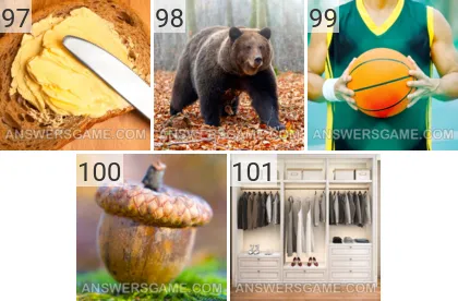 Lösung für das Spiel 101 Bild April 2022 Levels 97, 98, 99, 100, 101