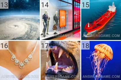 Lösung für das Spiel 101 Bild April 2022 Levels 13, 14, 15, 16, 17, 18