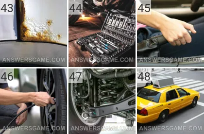 Solution du jeu 101 image Voitures niveaux 43, 44, 45, 46, 47, 48