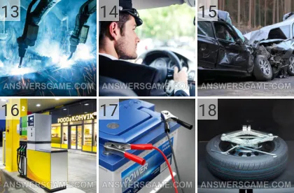 Solution du jeu 101 image Voitures niveaux 13, 14, 15, 16, 17, 18