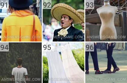 Lösung für das Spiel 101 Bild Kleidung Levels 91, 92, 93, 94, 95, 96