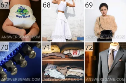 Lösung für das Spiel 101 Bild Kleidung Levels 67, 68, 69, 70, 71, 72