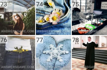 Lösung für das Spiel 101 Bild Kleidung Levels 73, 74, 75, 76, 77, 78