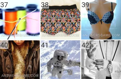 Lösung für das Spiel 101 Bild Kleidung Levels 37, 38, 39, 40, 41, 42