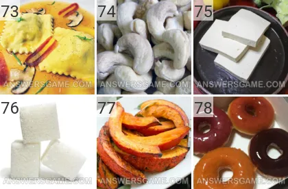 Solution du jeu 101 image Nourriture niveaux 73, 74, 75, 76, 77, 78