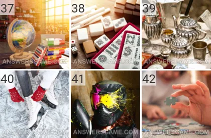 Lösung für das Spiel 101 Bild Hobbys Levels 37, 38, 39, 40, 41, 42