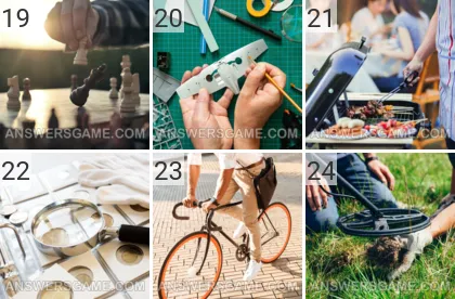 Lösung für das Spiel 101 Bild Hobbys Levels 19, 20, 21, 22, 23, 24