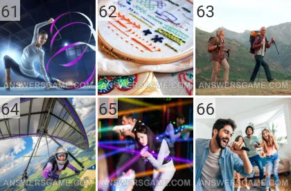 Lösung für das Spiel 101 Bild Hobbys Levels 61, 62, 63, 64, 65, 66