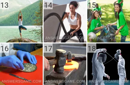 Lösung für das Spiel 101 Bild Hobbys Levels 13, 14, 15, 16, 17, 18