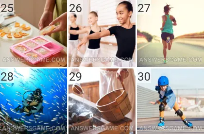 Lösung für das Spiel 101 Bild Hobbys Levels 25, 26, 27, 28, 29, 30