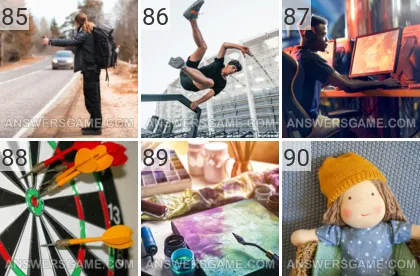 Lösung für das Spiel 101 Bild Hobbys Levels 85, 86, 87, 88, 89, 90