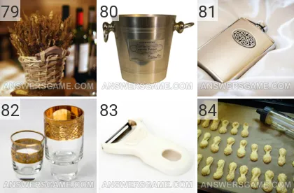Answer to 101 Pics game Kitchen Levels 79, 80, 81, 82, 83, 84