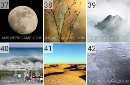 Solution du jeu 101 image Nature niveaux 37, 38, 39, 40, 41, 42