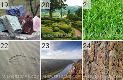 Solution du jeu 101 image Nature niveaux 19, 20, 21, 22, 23, 24