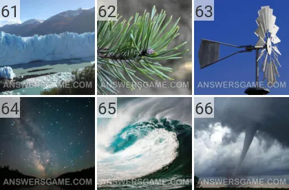 Solution du jeu 101 image Nature niveaux 61, 62, 63, 64, 65, 66