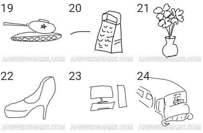 Lösung für das Spiel 101 Bild Bilder Levels 19, 20, 21, 22, 23, 24