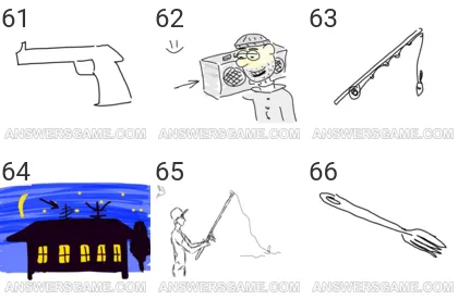 Lösung für das Spiel 101 Bild Bilder Levels 61, 62, 63, 64, 65, 66