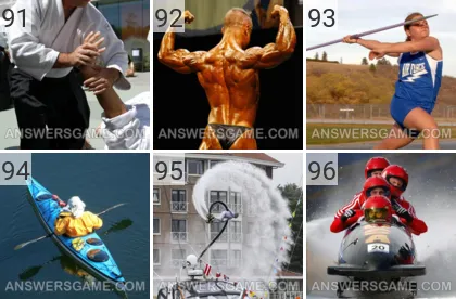 Solution du jeu 101 image Sport niveaux 91, 92, 93, 94, 95, 96