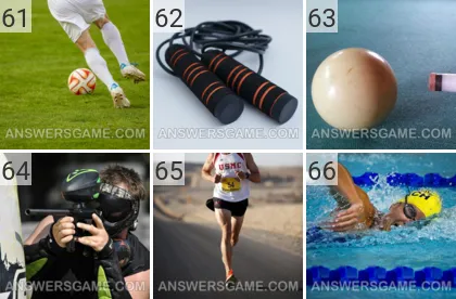 Solution du jeu 101 image Sport niveaux 61, 62, 63, 64, 65, 66