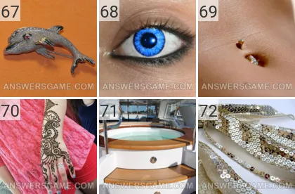 Solution du jeu 101 image Beauté niveaux 67, 68, 69, 70, 71, 72