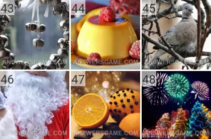 Solution du jeu 101 image De noël niveaux 43, 44, 45, 46, 47, 48