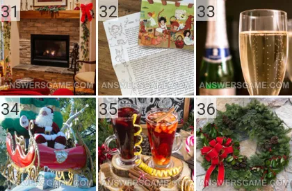 Solution du jeu 101 image De noël niveaux 31, 32, 33, 34, 35, 36
