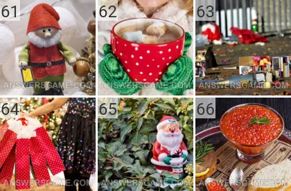 Solution du jeu 101 image De noël niveaux 61, 62, 63, 64, 65, 66