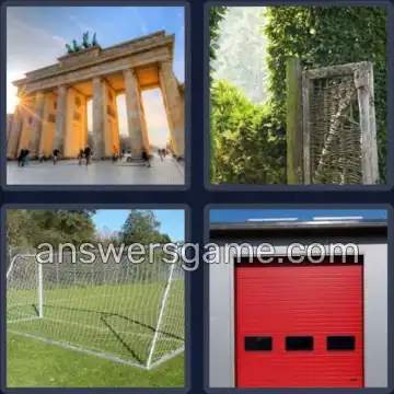 4 Bilder 1 Wort 3 Buchstaben TOR