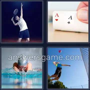 4 Bilder 1 Wort 3 Buchstaben ASS