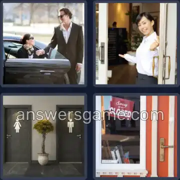 4 Bilder 1 Wort 3 Buchstaben TÜR