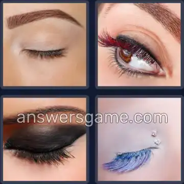 4 Bilder 1 Wort 3 Buchstaben LID