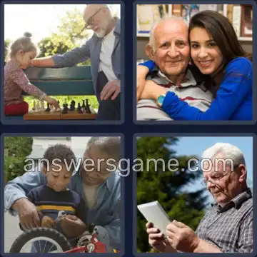 4 Bilder 1 Wort 3 Buchstaben OPA