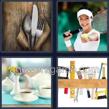 4 Bilder 1 Wort 3 Buchstaben SET