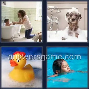 4 Bilder 1 Wort 3 Buchstaben BAD