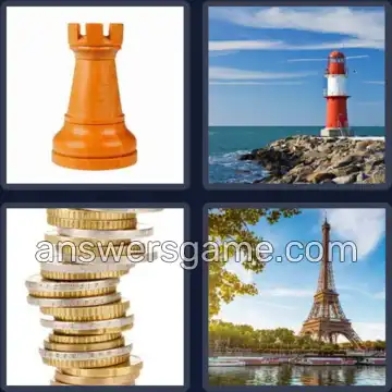 4 Bilder 1 Wort 4 Buchstaben TURM