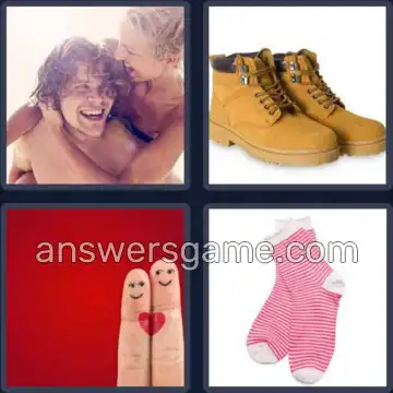 4 Bilder 1 Wort 4 Buchstaben PAAR