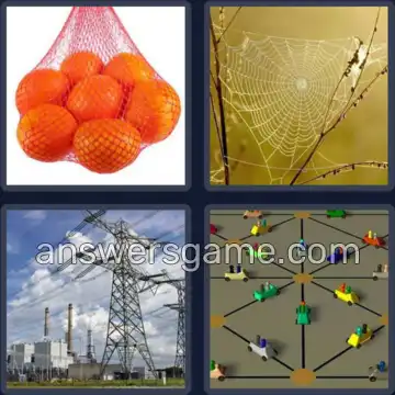 4 Bilder 1 Wort 4 Buchstaben NETZ