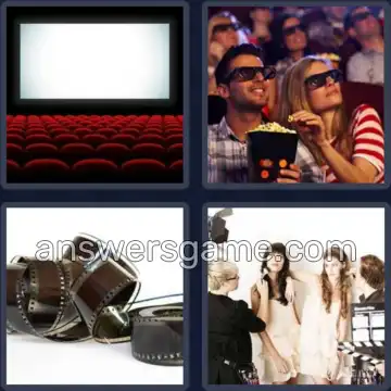 4 Bilder 1 Wort 4 Buchstaben FILM