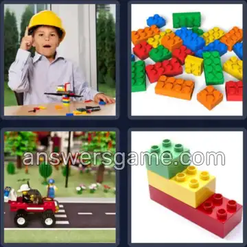 4 Bilder 1 Wort 4 Buchstaben LEGO