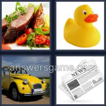 4 Bilder 1 Wort 4 Buchstaben ENTE