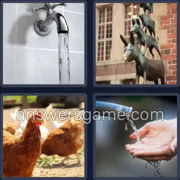 4 Bilder 1 Wort 4 Buchstaben HAHN