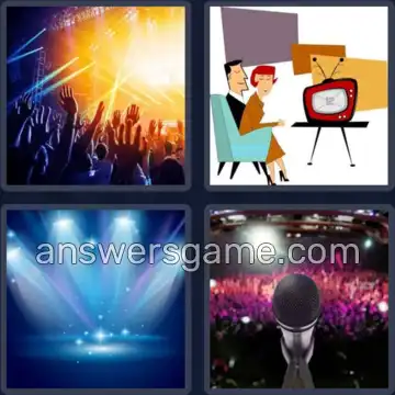 4 Bilder 1 Wort 4 Buchstaben SHOW
