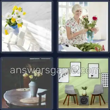 4 Bilder 1 Wort 4 Buchstaben VASE