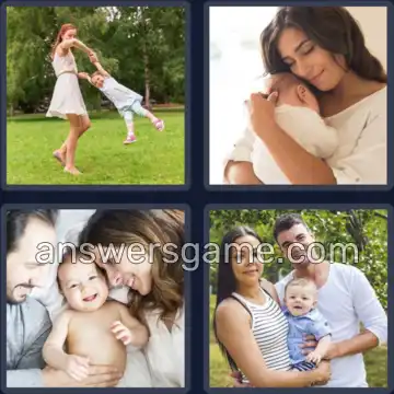 4 Bilder 1 Wort 4 Buchstaben MAMA