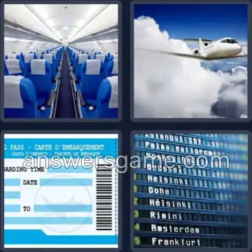 4 Bilder 1 Wort 4 Buchstaben FLUG