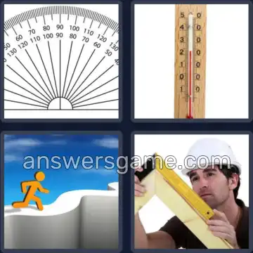 4 Bilder 1 Wort 4 Buchstaben GRAD