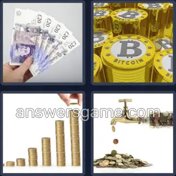 4 Bilder 1 Wort 4 Buchstaben GELD
