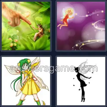 4 Bilder 1 Wort 4 Buchstaben ELFE