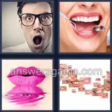 4 Bilder 1 Wort 4 Buchstaben MUND