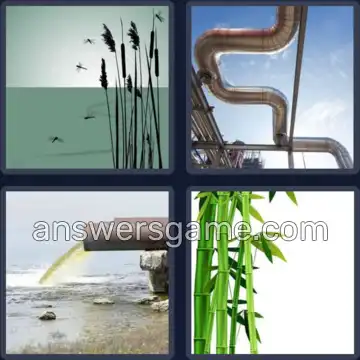 4 Bilder 1 Wort 4 Buchstaben ROHR